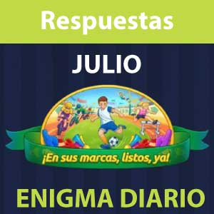 Respuestas Enigma Diario 4 Fotos 1 Palabra Juio 2026 Enigma diario Julio 2026